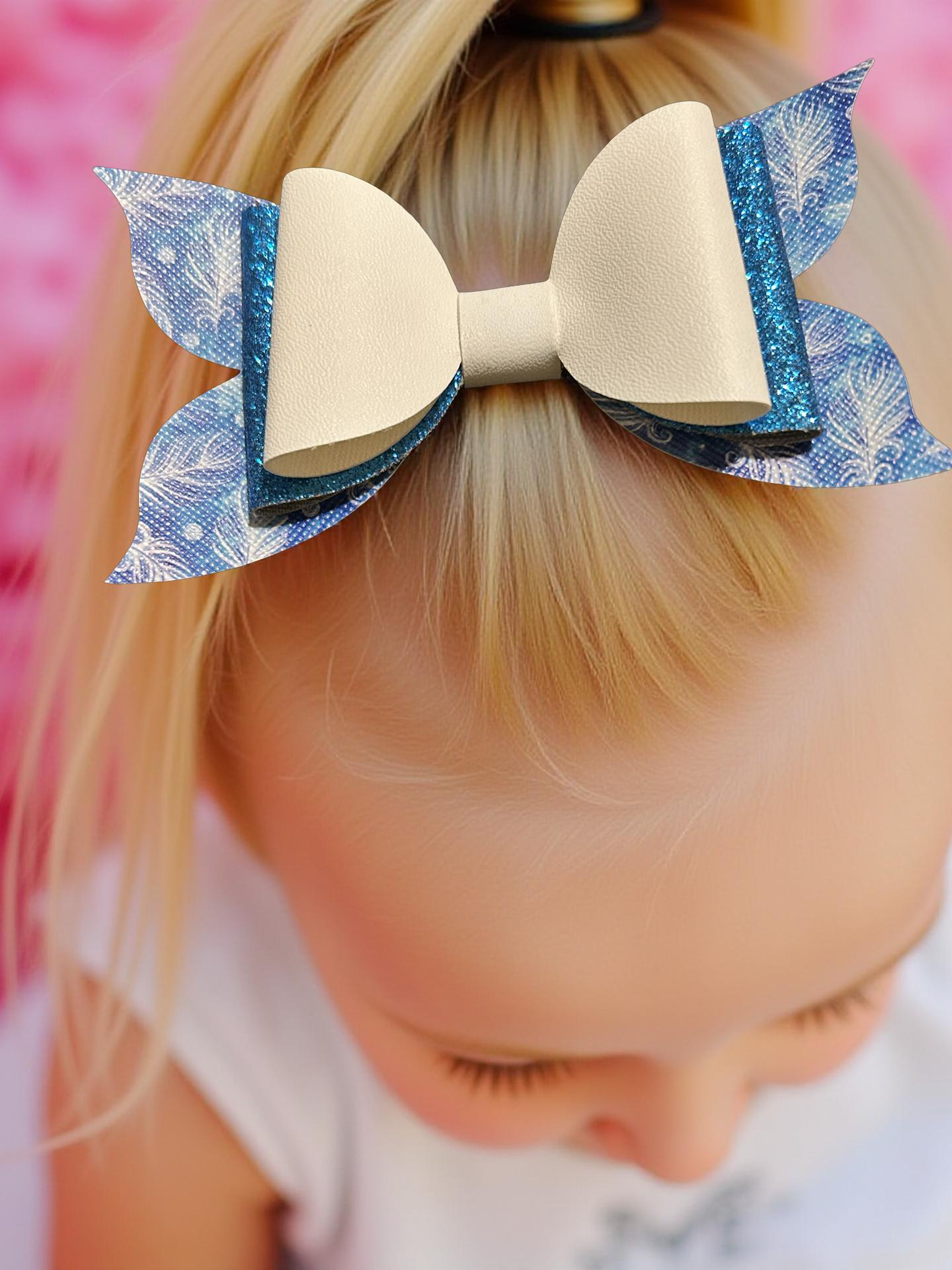 Feathered Bliss Hairbow