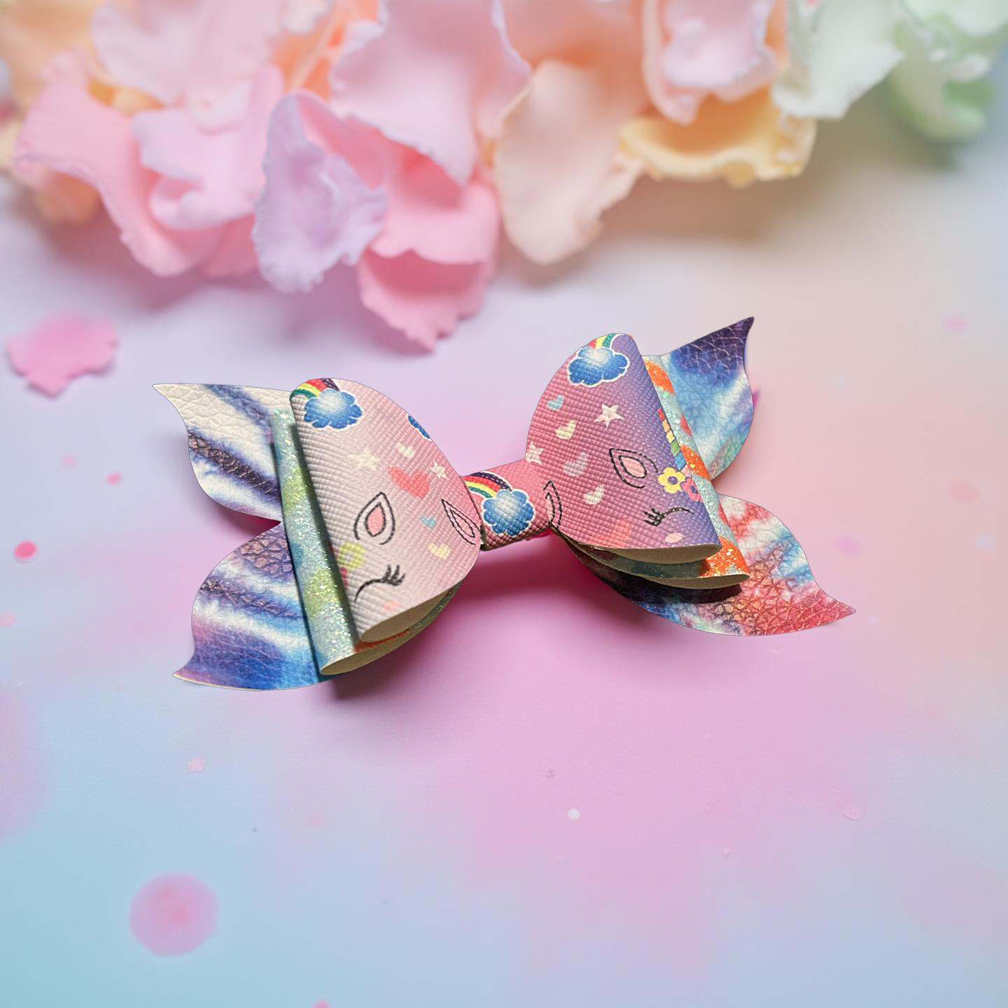 Wish Unicorn Hairbow