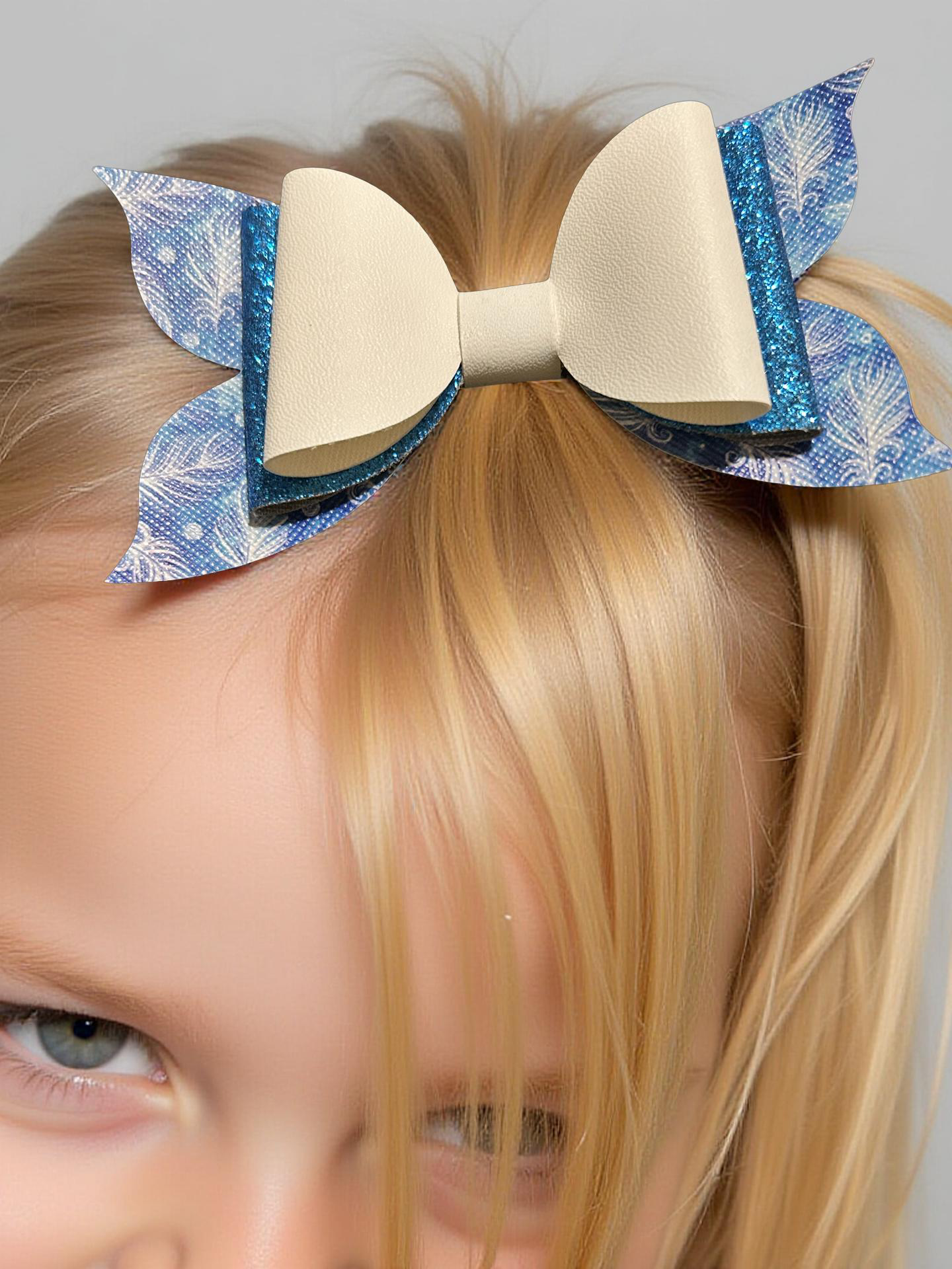 Feathered Bliss Hairbow