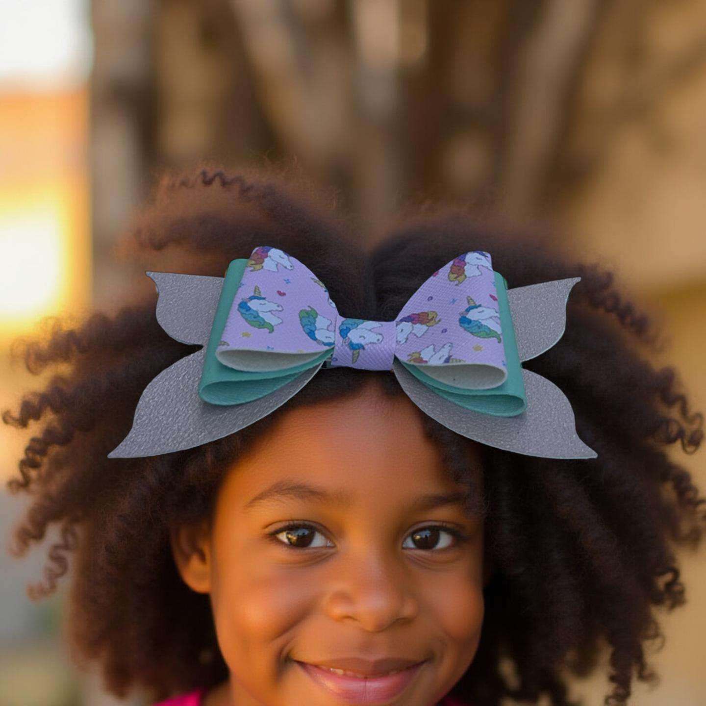 Unicorn Whispers Hairbow