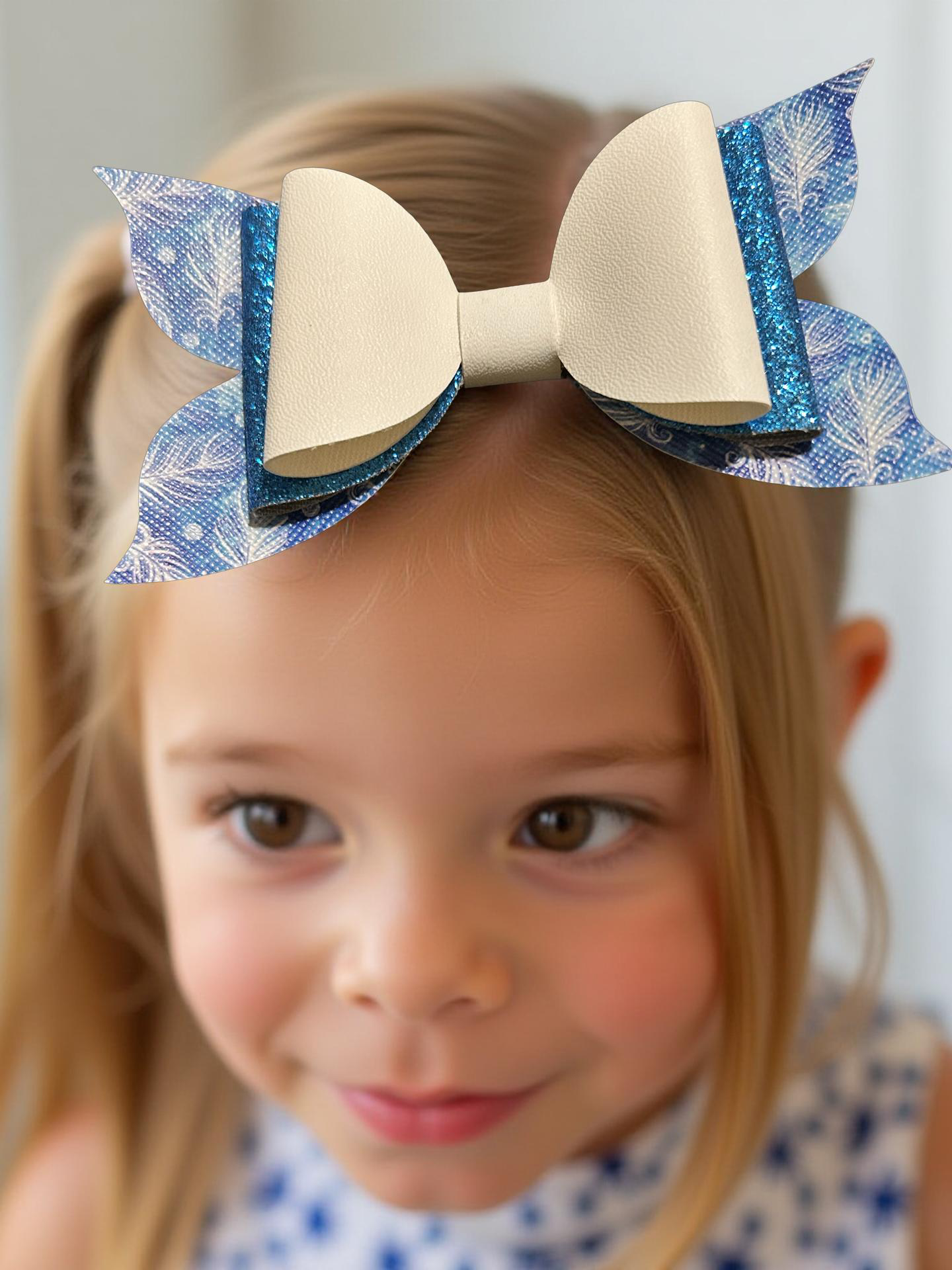 Feathered Bliss Hairbow