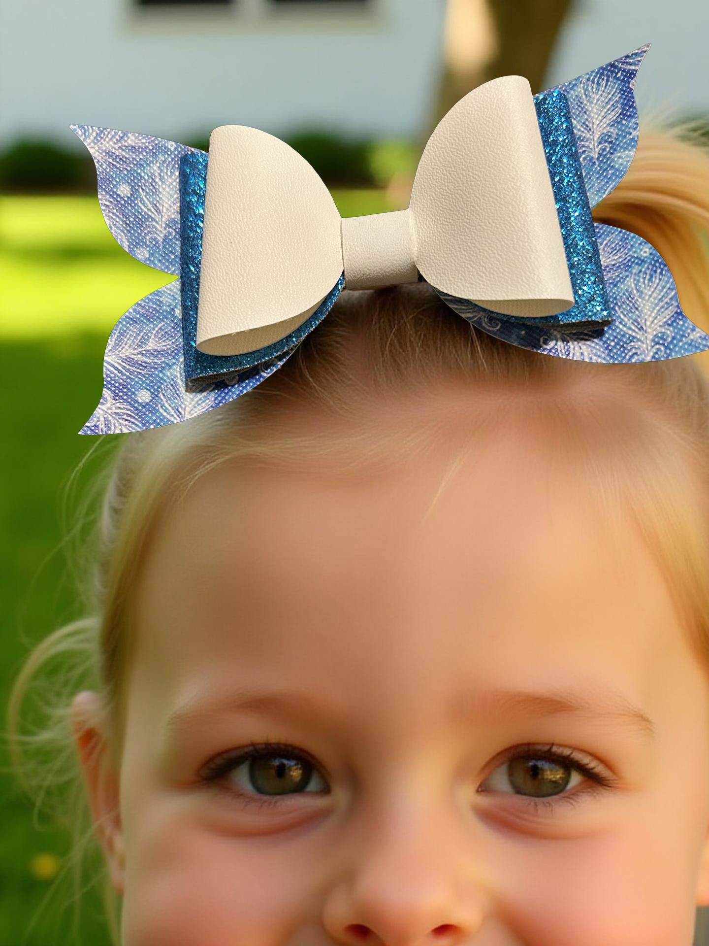 Feathered Bliss Hairbow