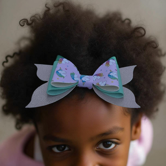 Unicorn Whispers Hairbow