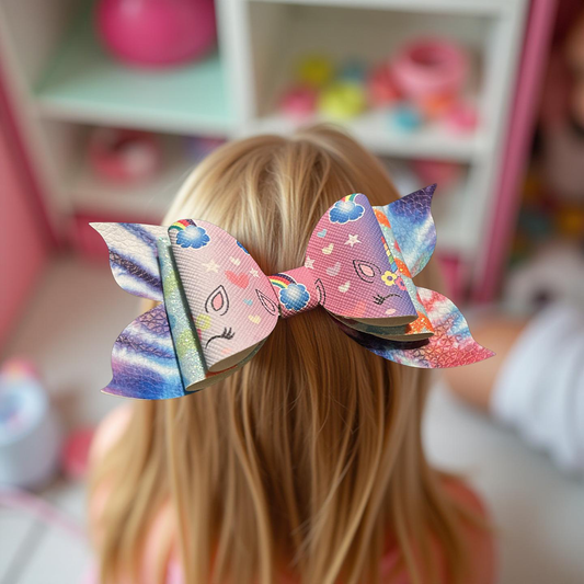 Wish Unicorn Hairbow