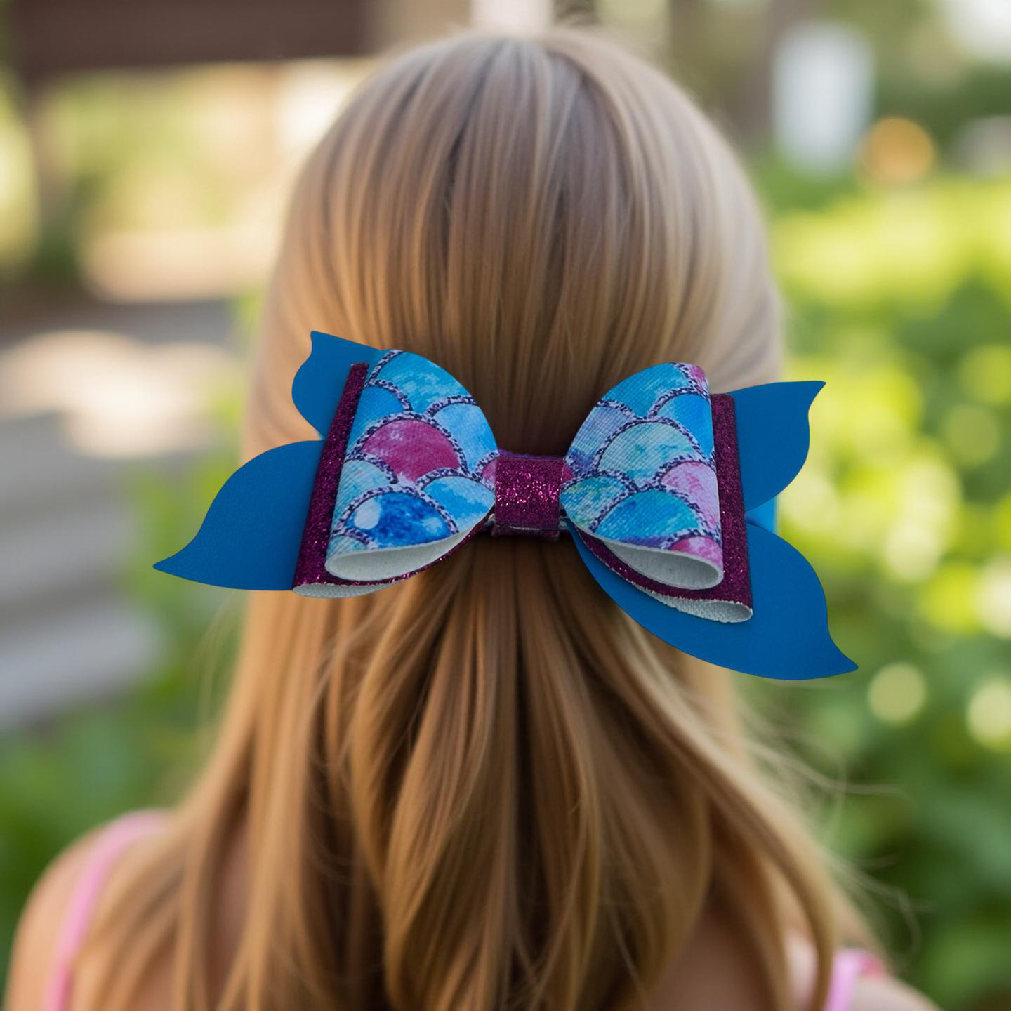 Sea Side Sparkles Hairbow