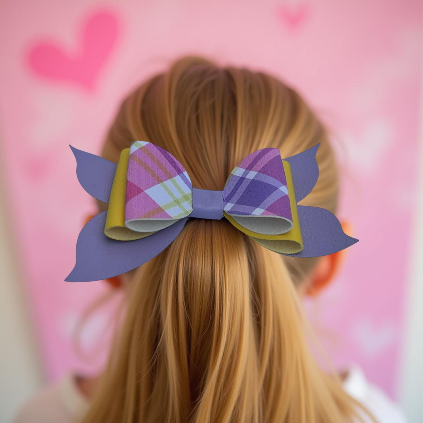 Soft Plaid Hairbow
