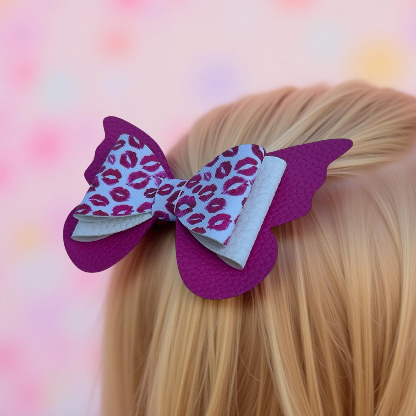 Kisses & Wings Hairbow