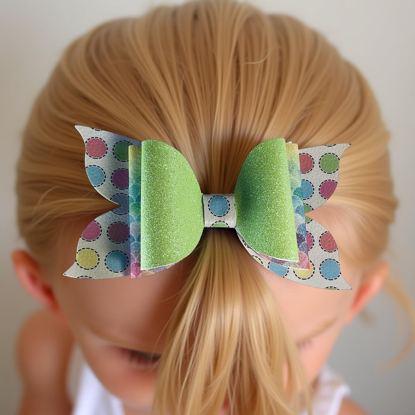 Confetti Crush Biggie Bow
