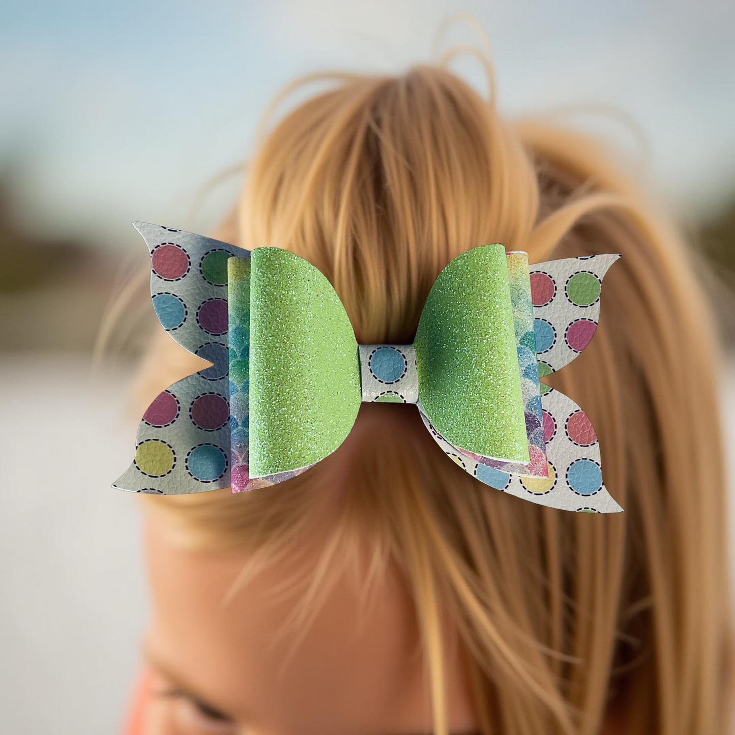 Confetti Crush Biggie Bow