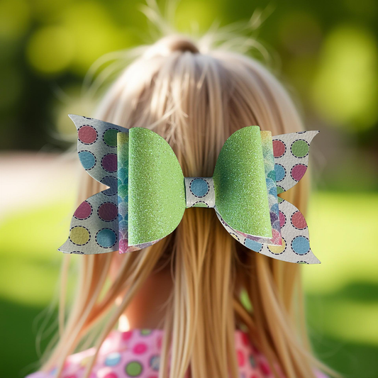 Confetti Crush Biggie Bow