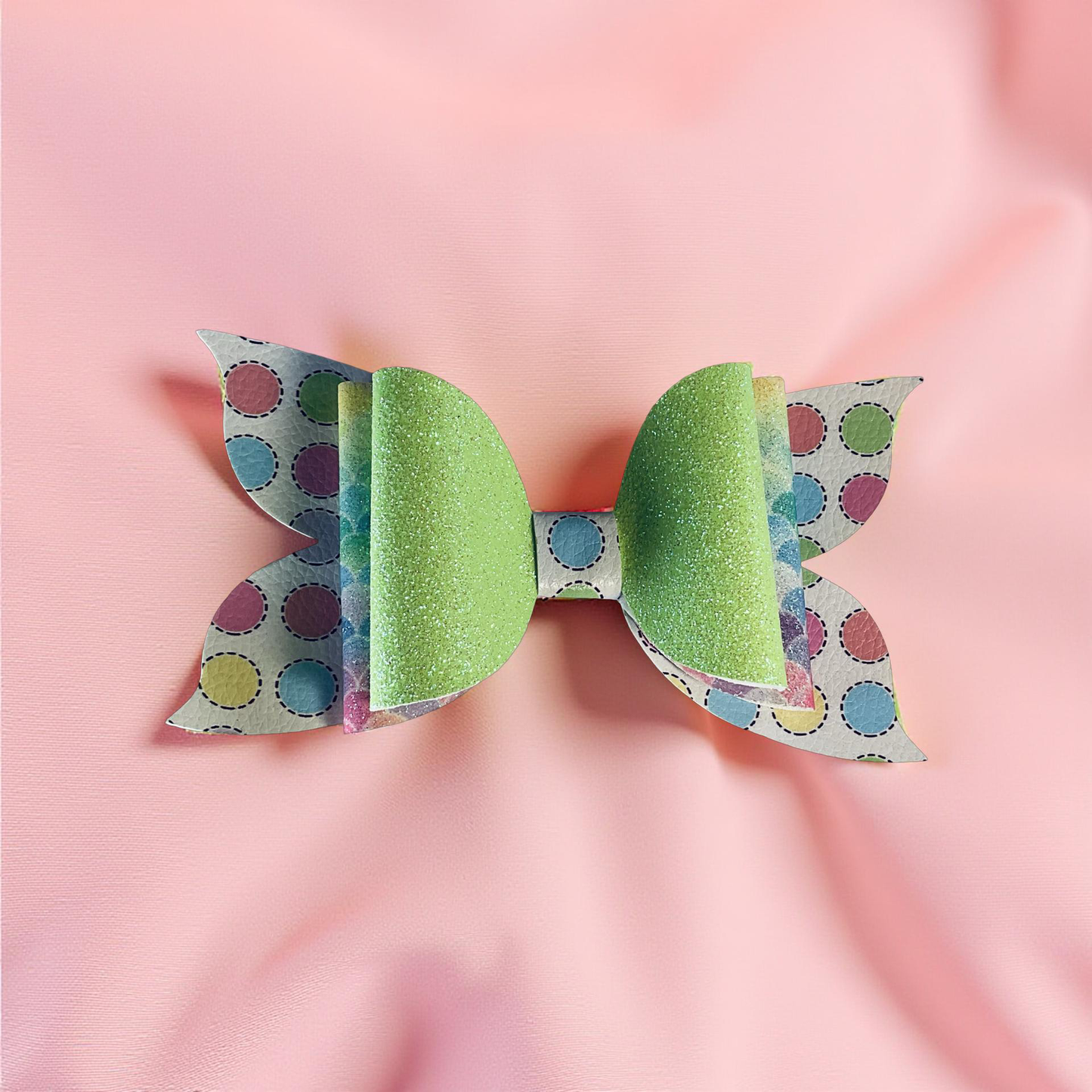 Confetti Crush Biggie Bow