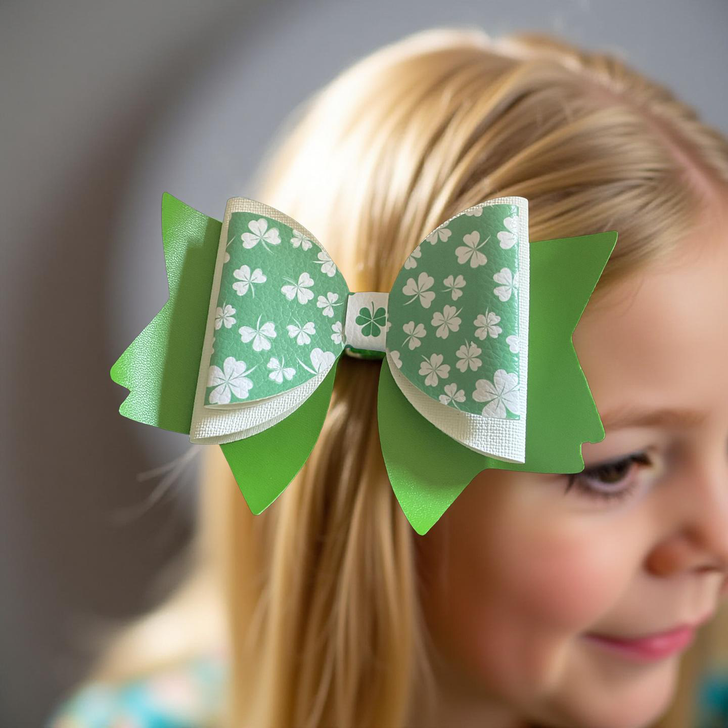 Clover Cutie Biggie Bow