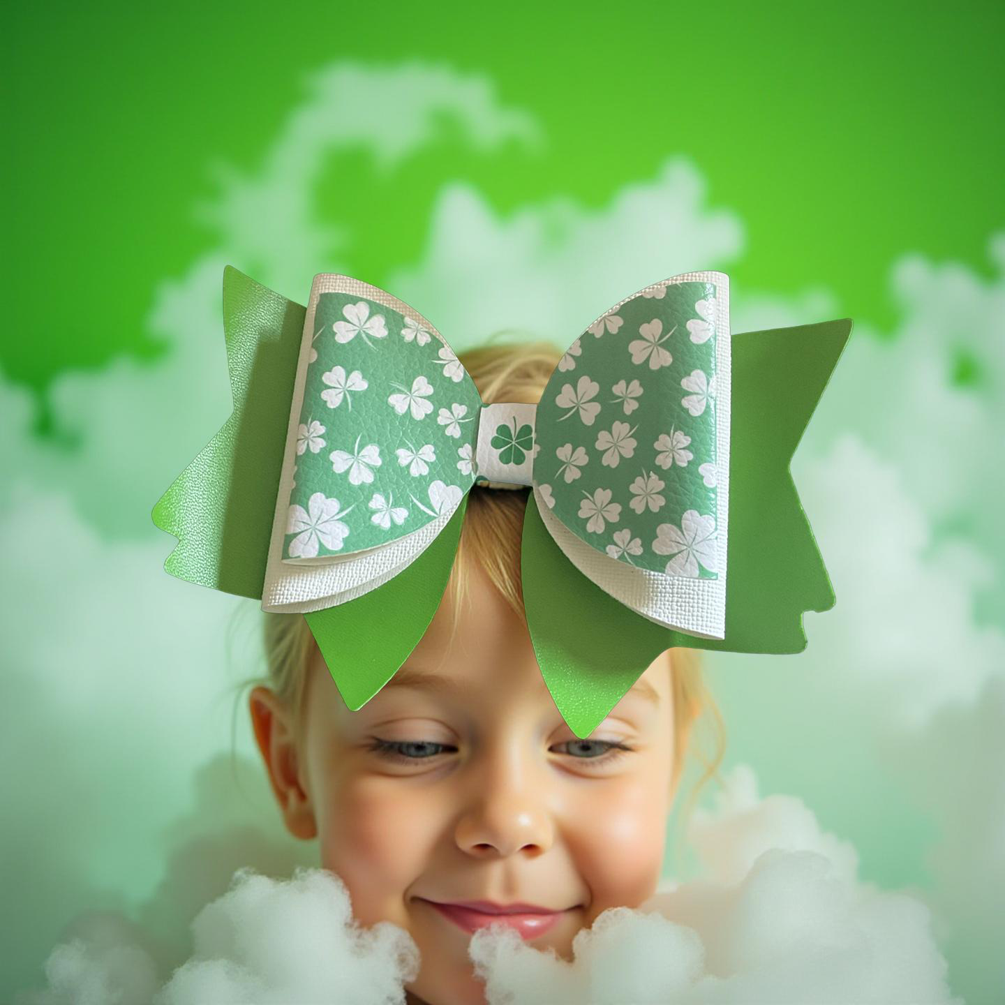 Clover Cutie Biggie Bow
