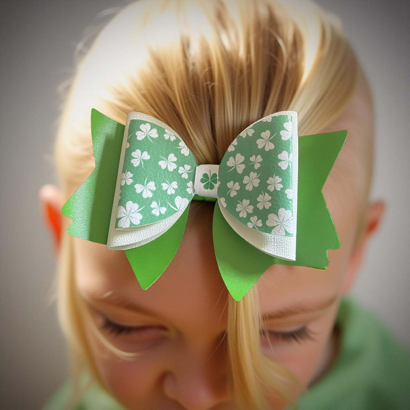 Clover Cutie Biggie Bow