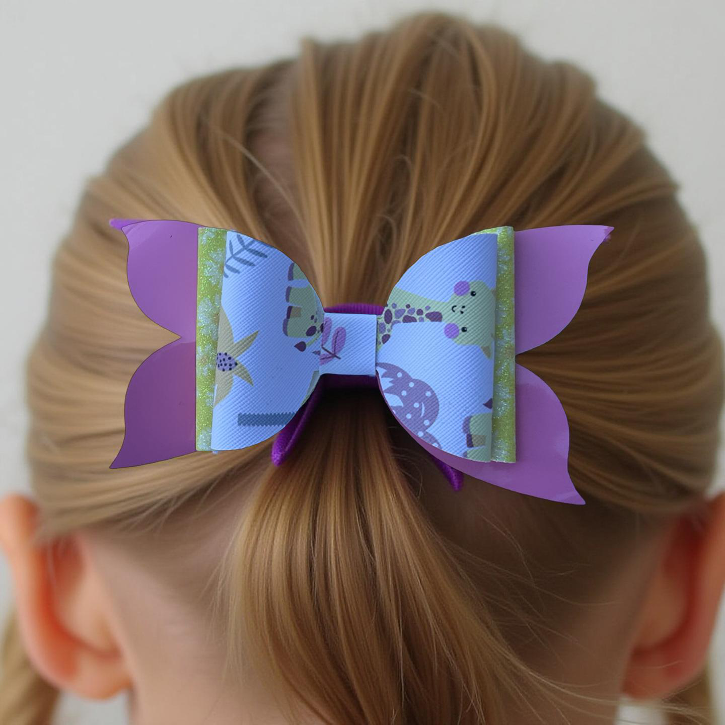 Giraffe Giggles Biggie Bow