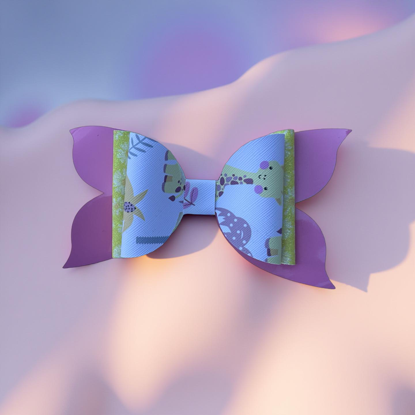 Giraffe Giggles Biggie Bow