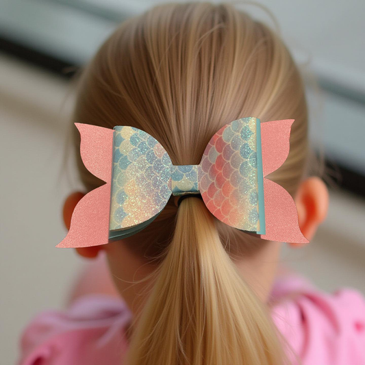 Mermaid Munch Biggie Bow