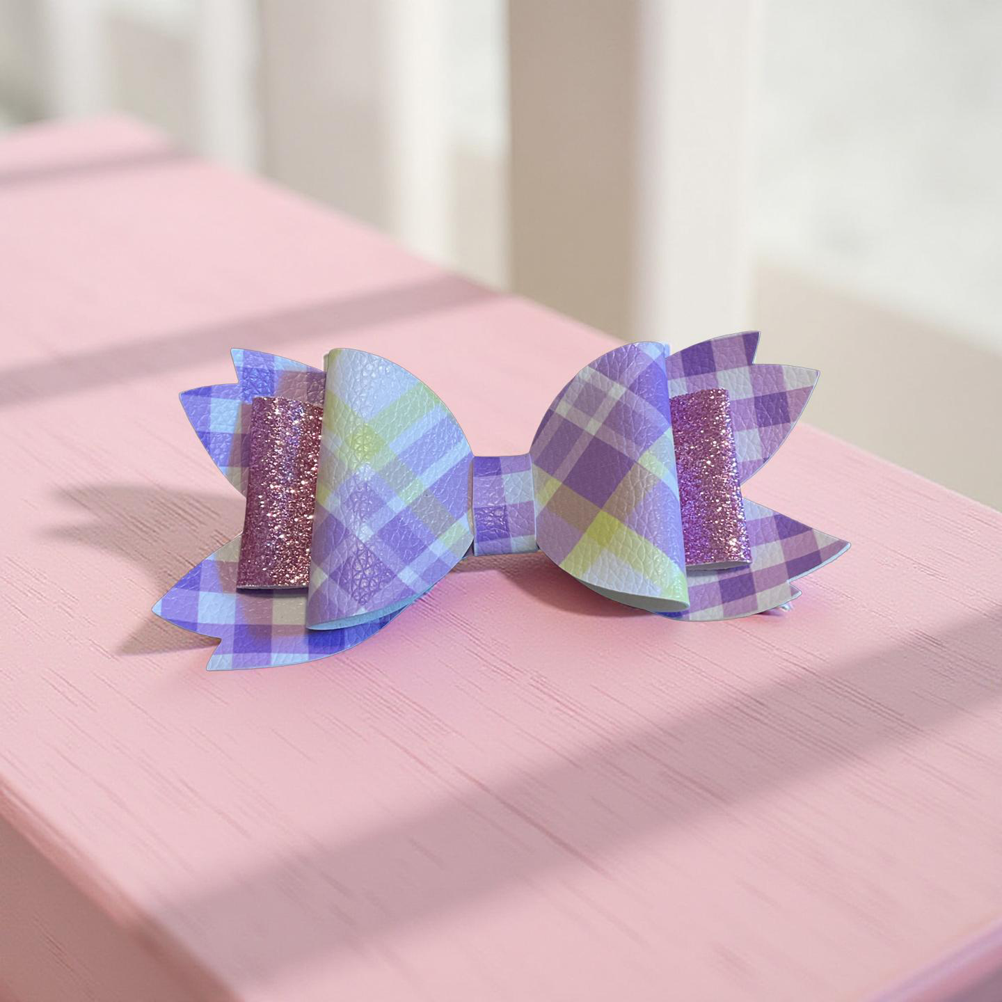 ✨Plaid Pop Princess Bow✨
