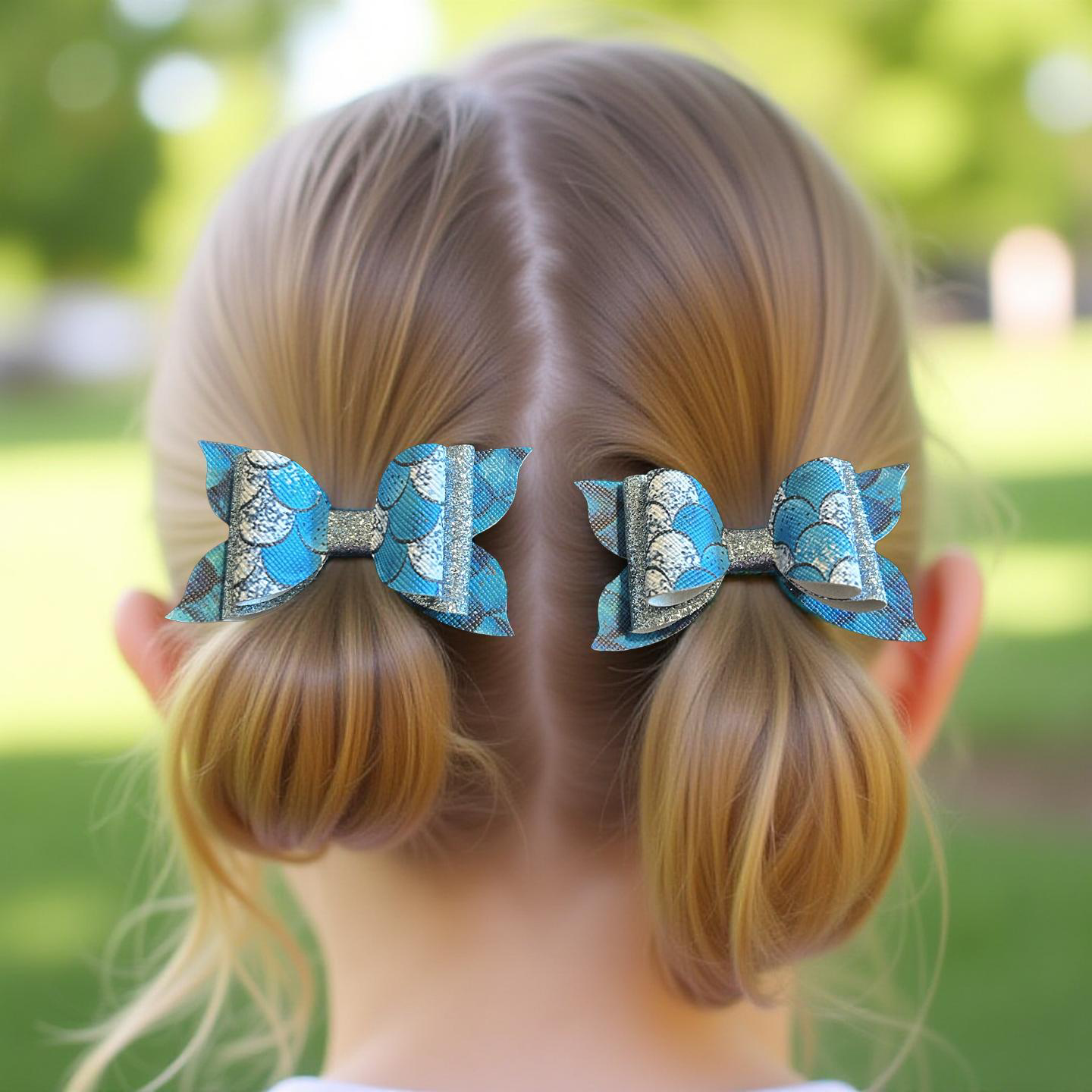 Mermaid Magic Bite- Size Bows