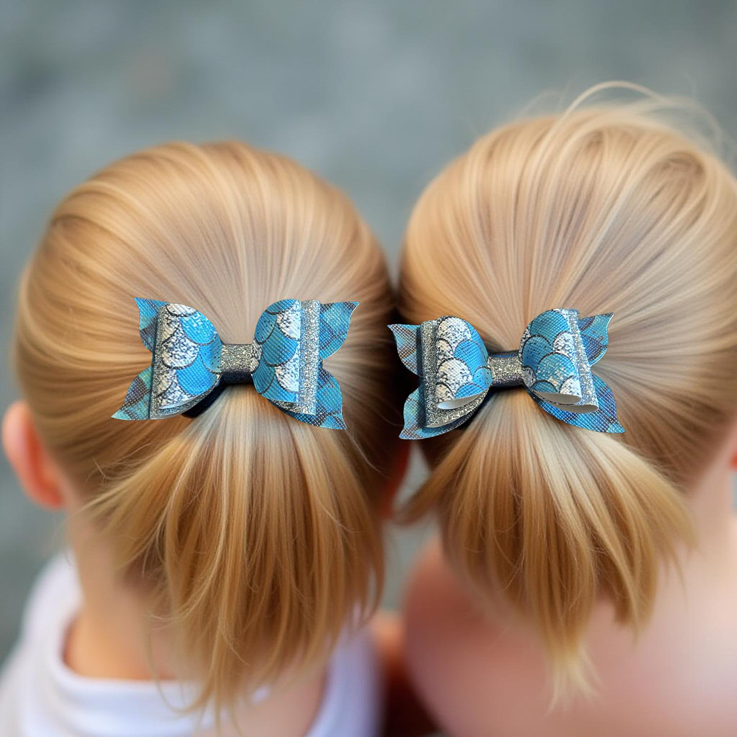 Mermaid Magic Bite- Size Bows