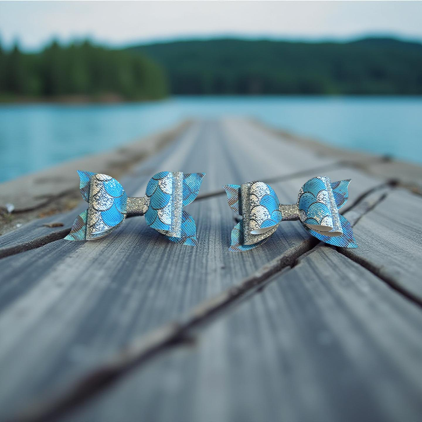 Mermaid Magic Bite- Size Bows