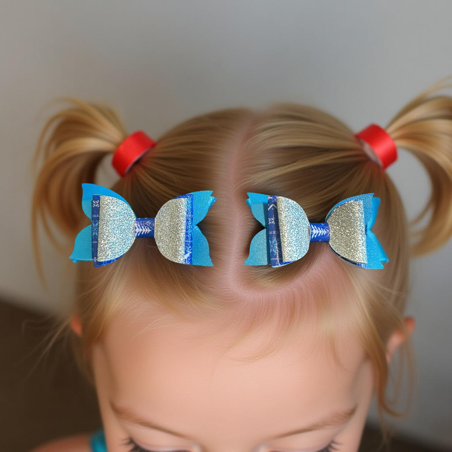 Frost Byte Bite -Size Bows