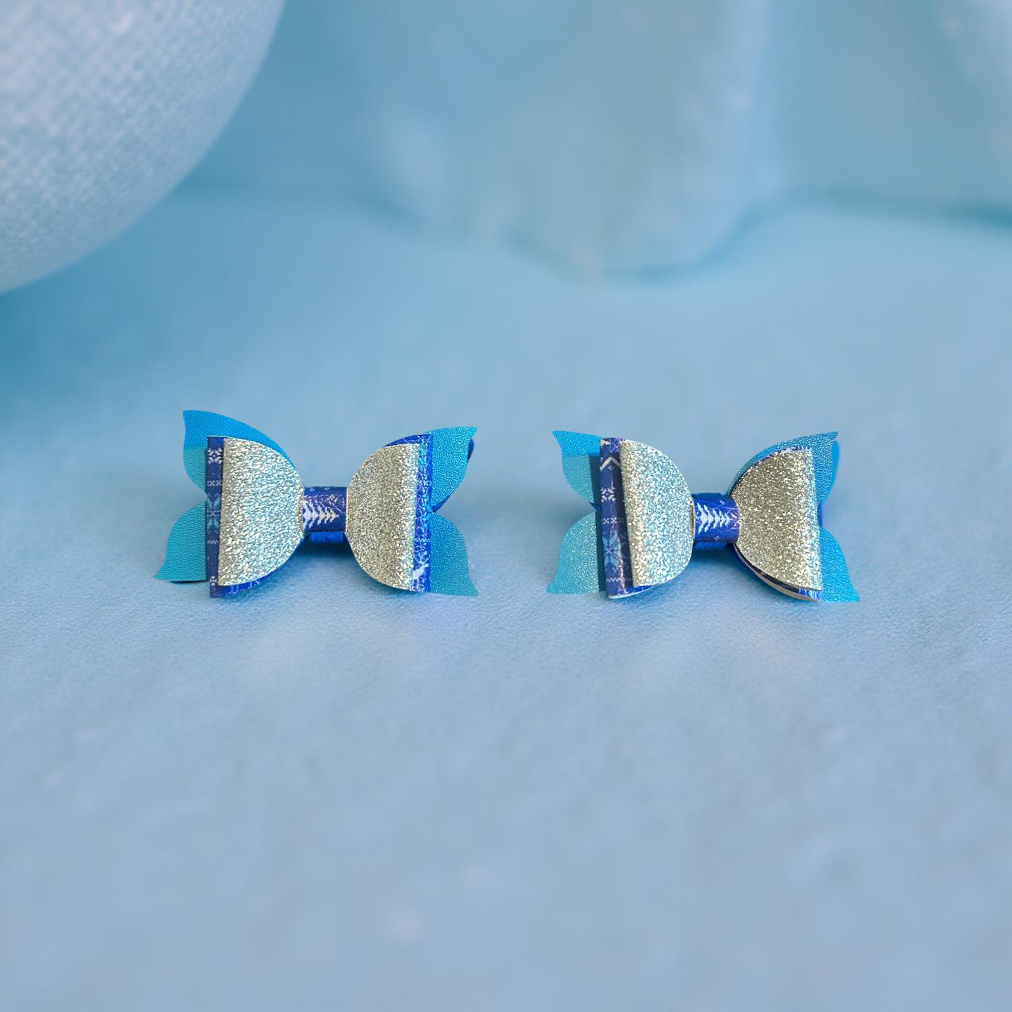 Frost Byte Bite -Size Bows