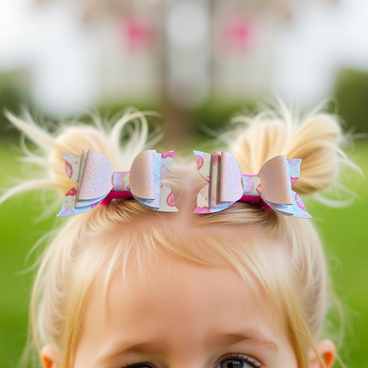 Pink Wink Bite- Size Bows