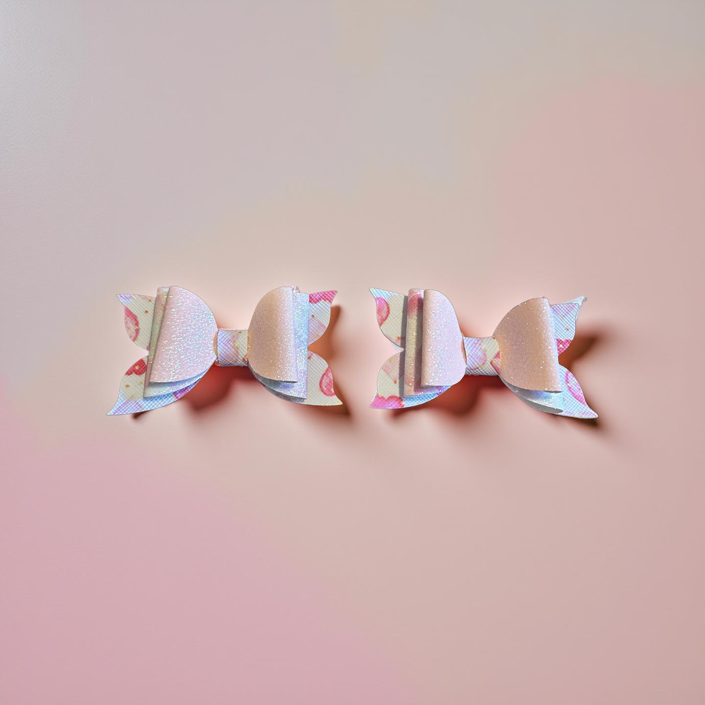 Pink Wink Bite- Size Bows