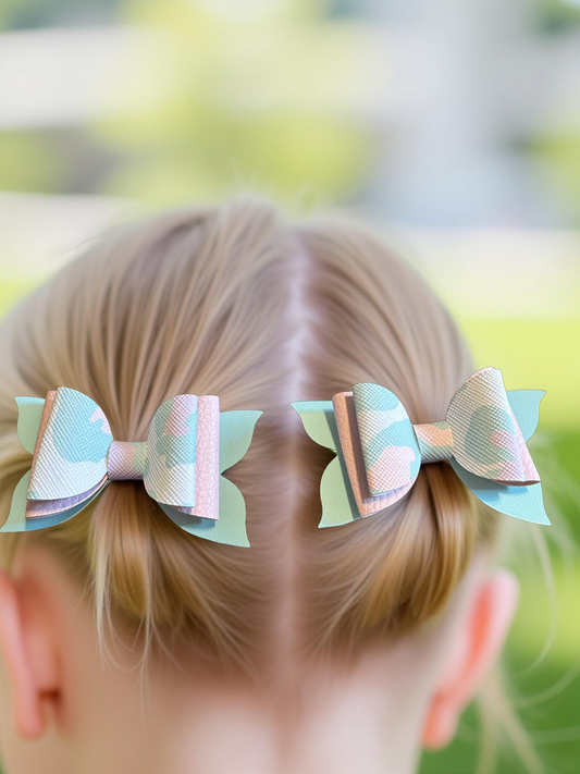 Cotton Candy Bite - Size Bows
