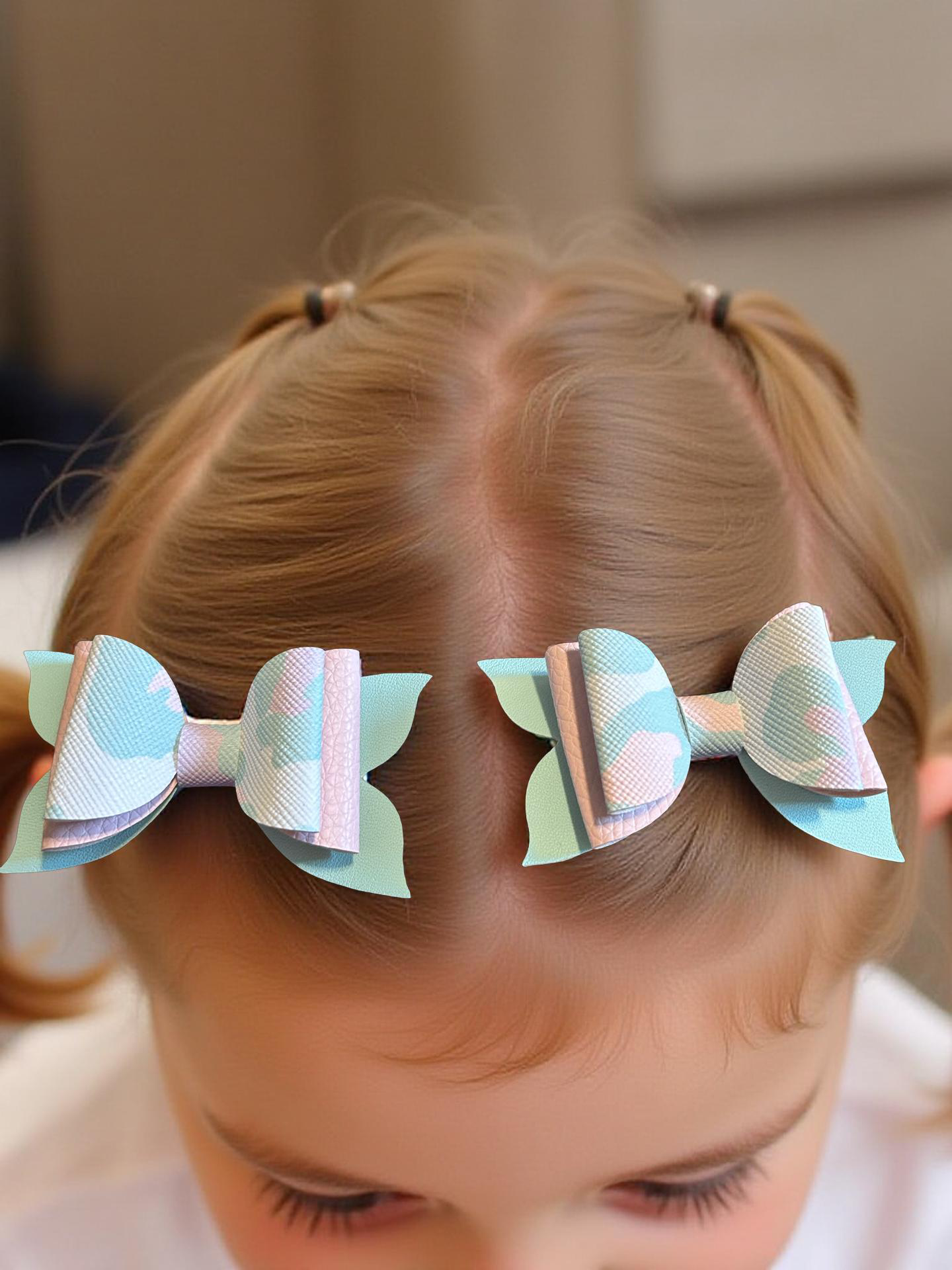 Cotton Candy Bite - Size Bows