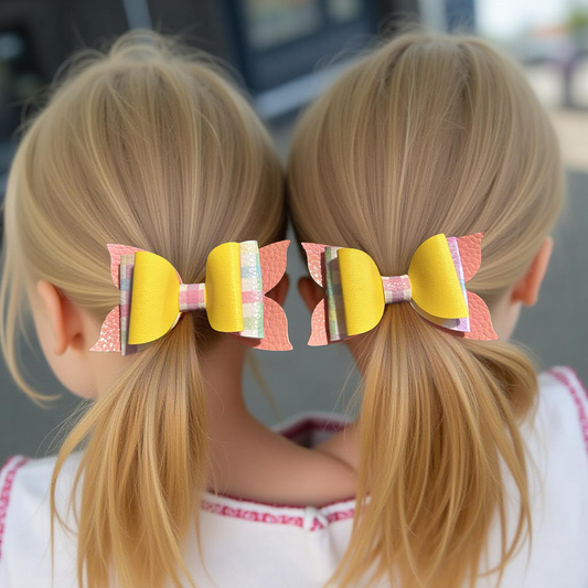 Lemon Lush Bite- Size Bows