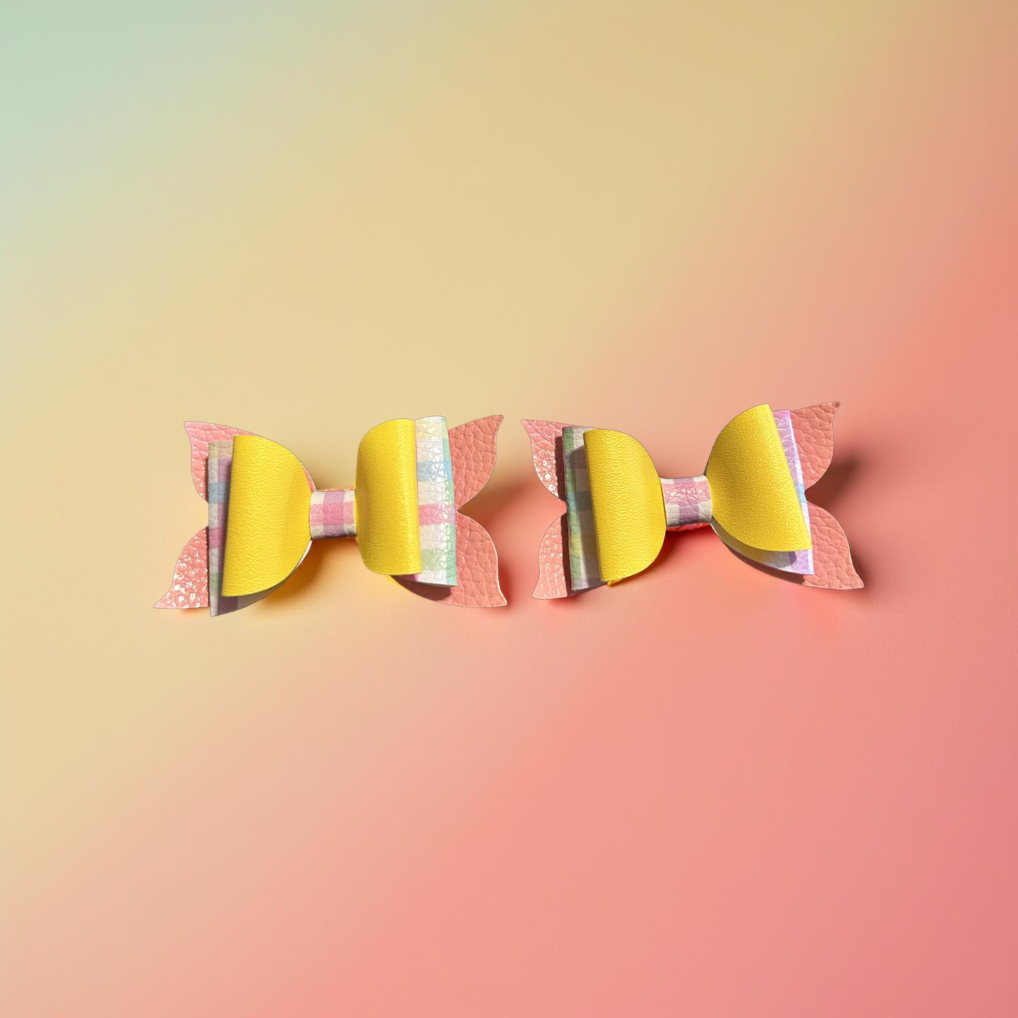 Lemon Lush Bite- Size Bows