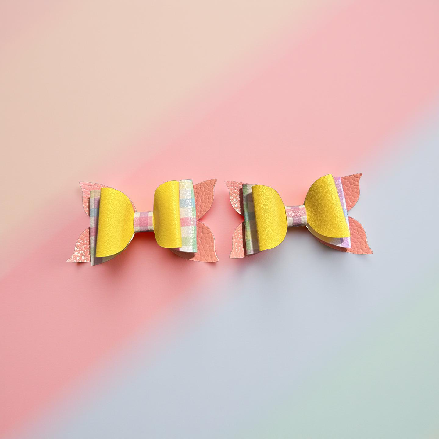 Lemon Lush Bite- Size Bows