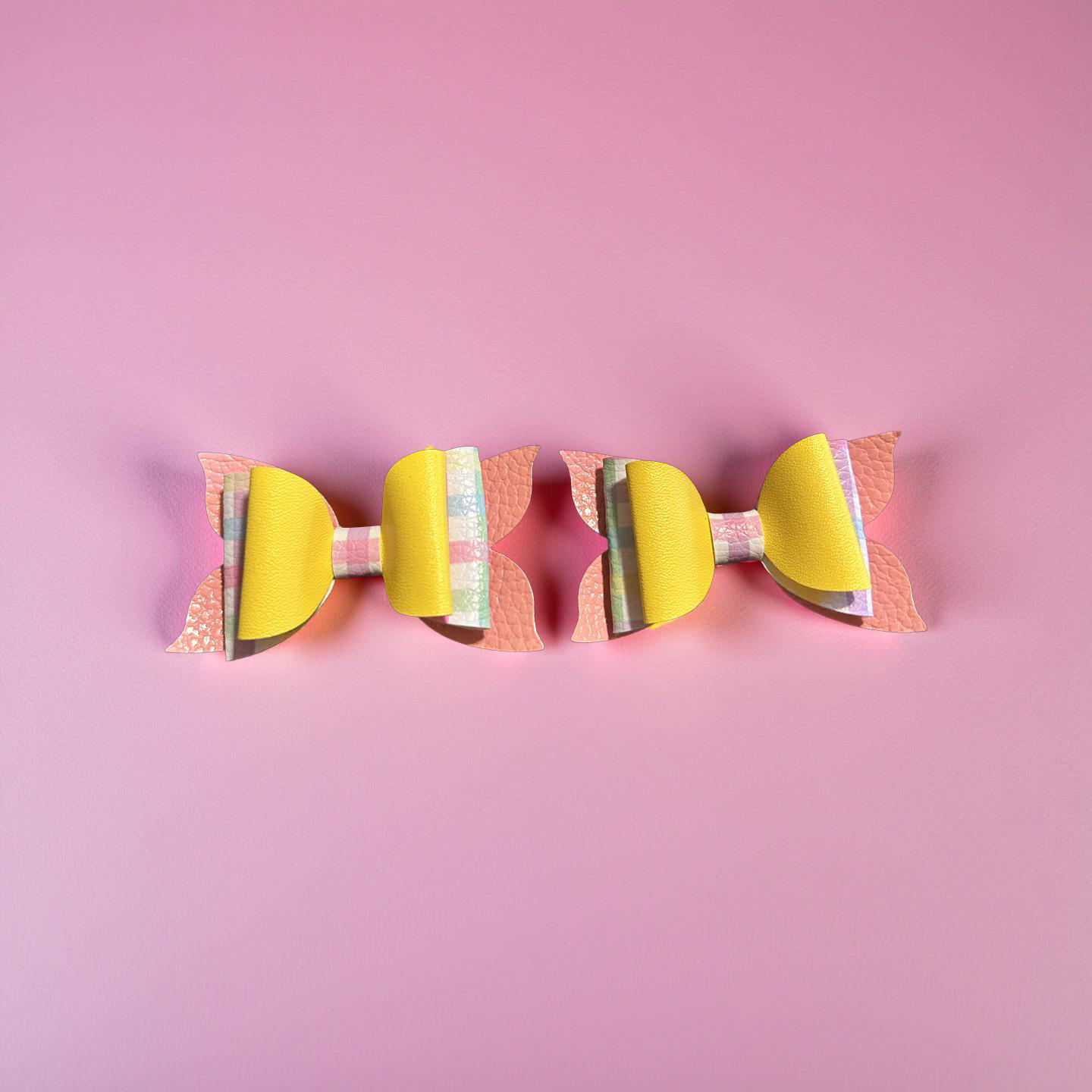 Lemon Lush Bite- Size Bows