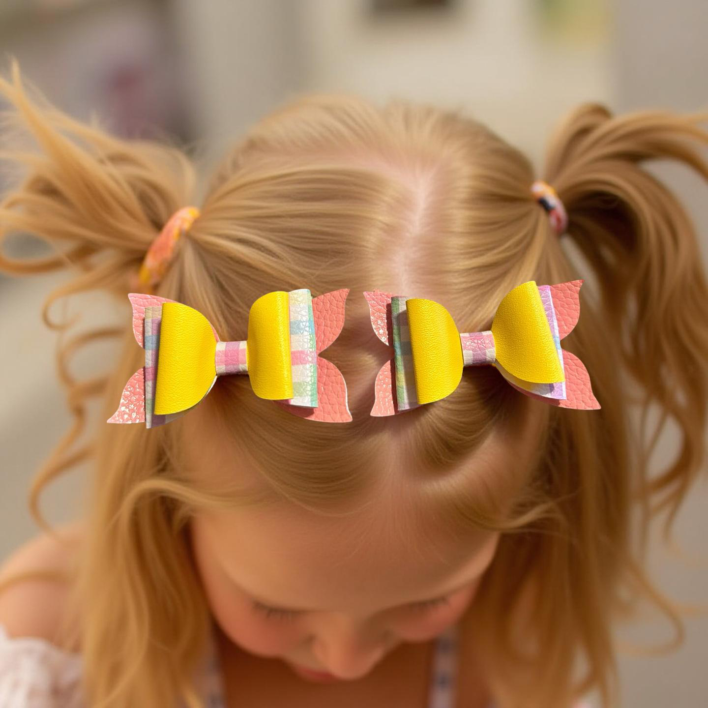 Lemon Lush Bite- Size Bows
