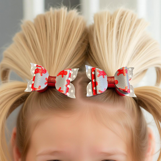Gingerbread Giggles Bite- Size Bows