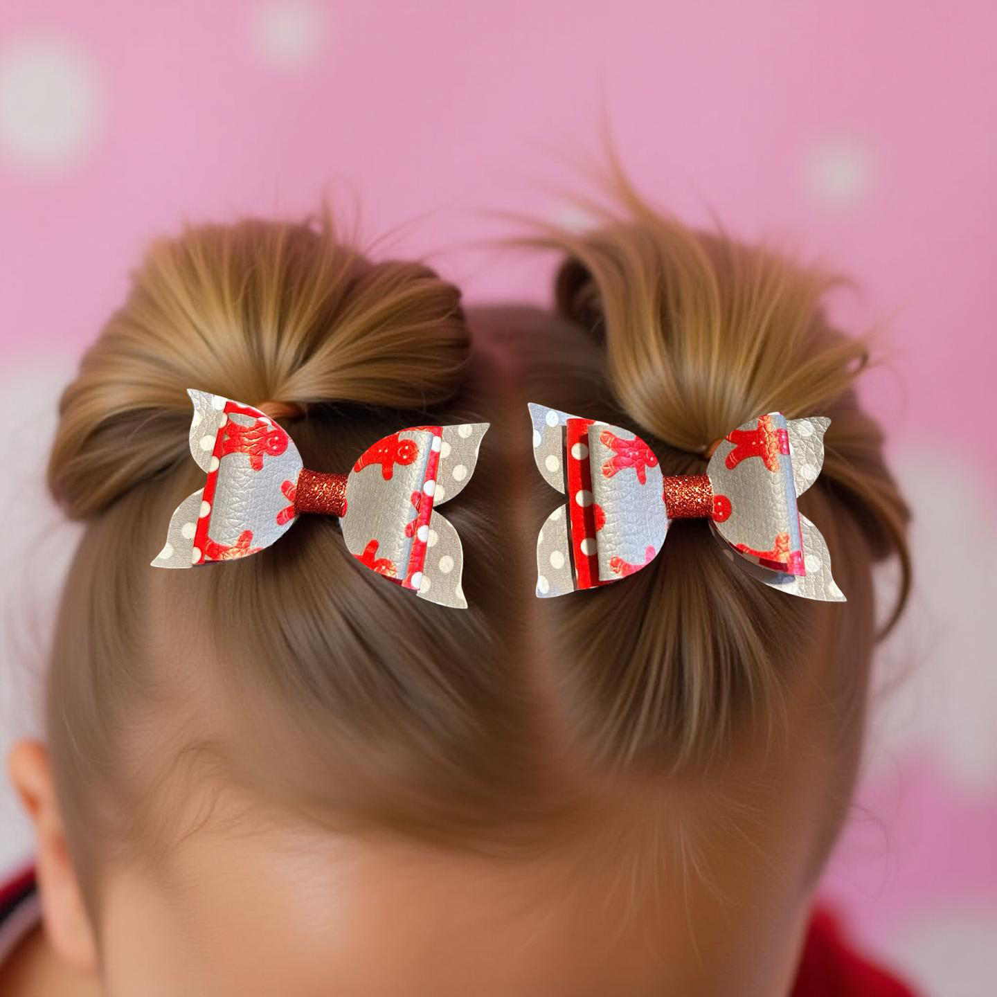 Gingerbread Giggles Bite- Size Bows