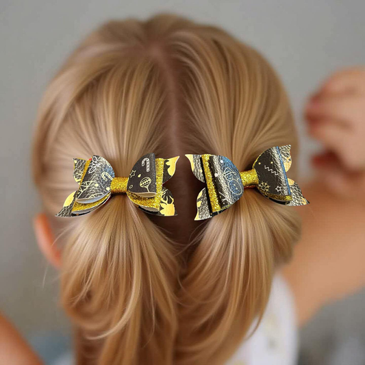 Midnight Mistletoe Bite-Size Bows