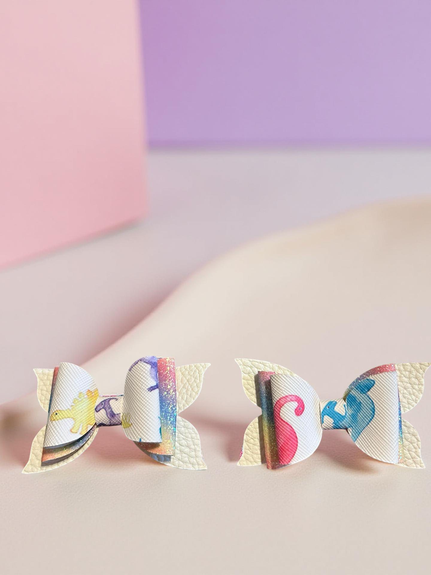 Dinosaur Dreams Bite- Size Bows
