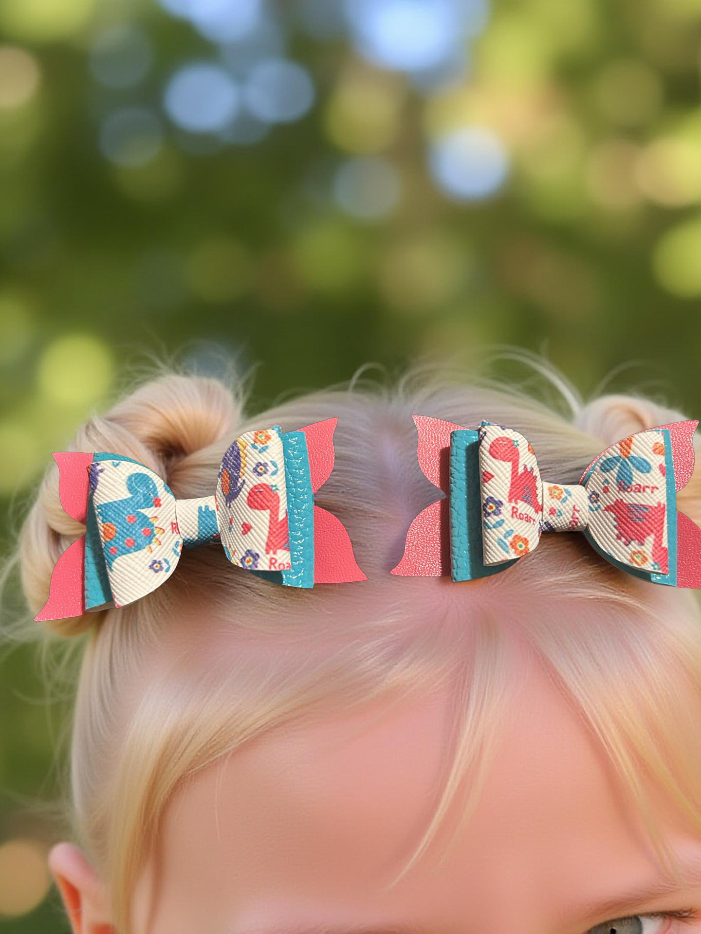 Rawr-some Bite- Size Bows