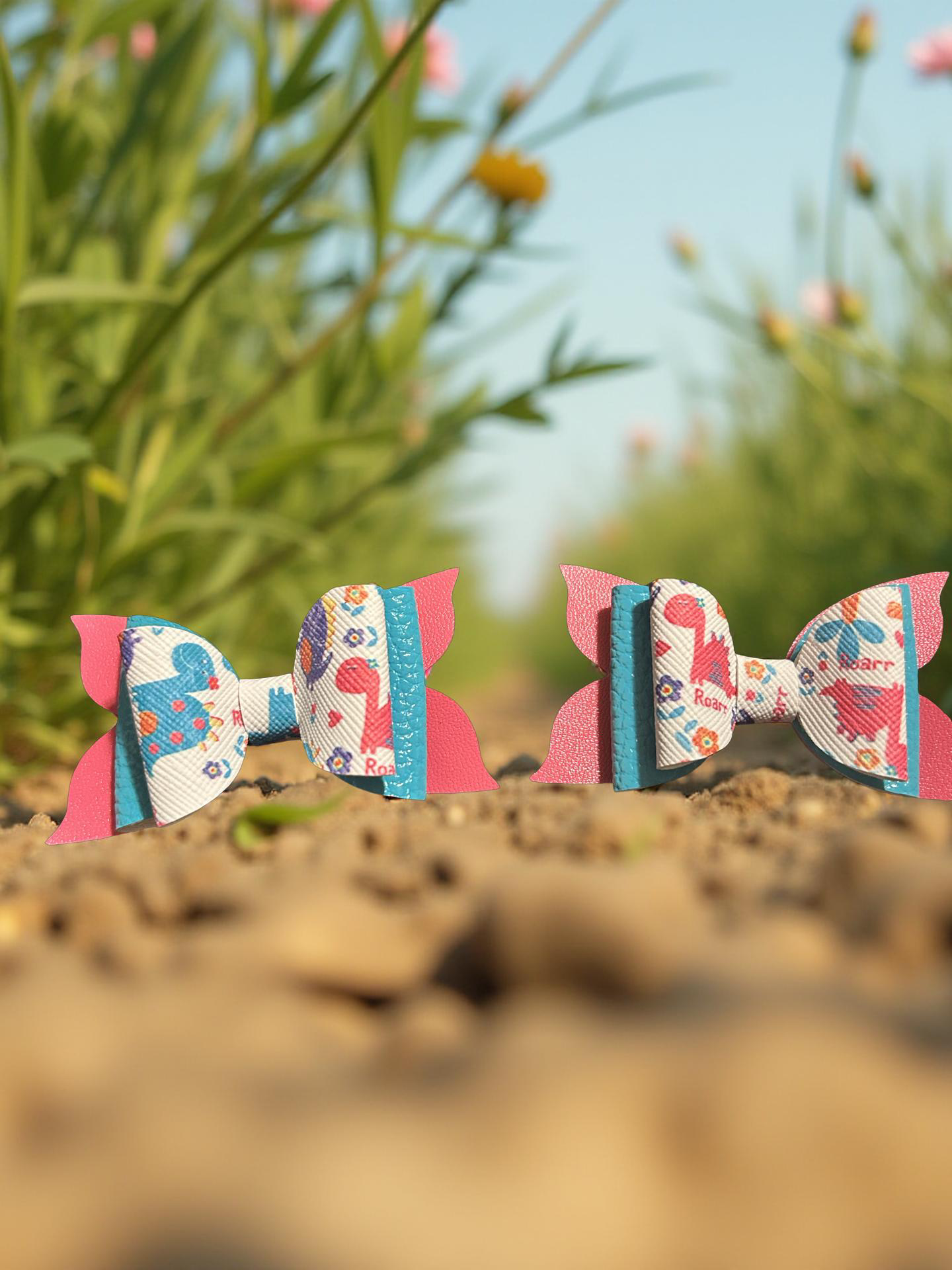 Rawr-some Bite- Size Bows