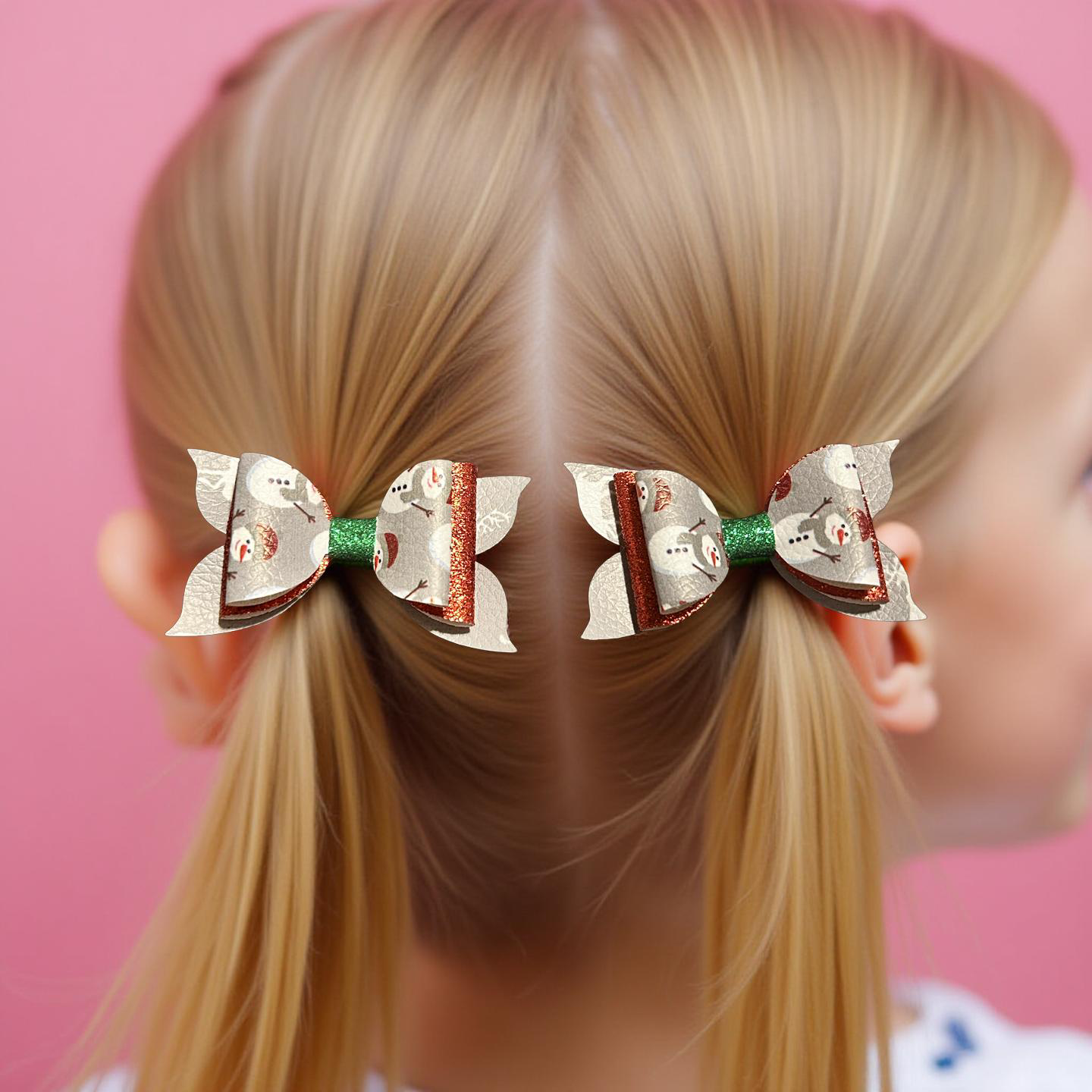 Frosty Flurries Bite- Size Bows