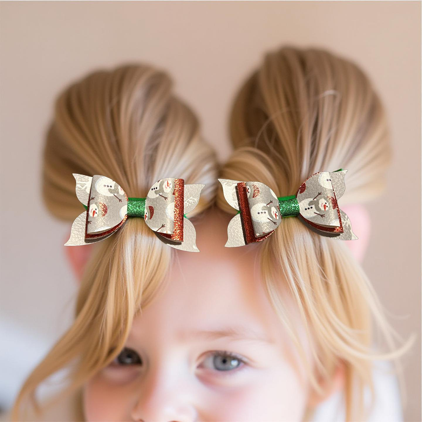 Frosty Flurries Bite- Size Bows