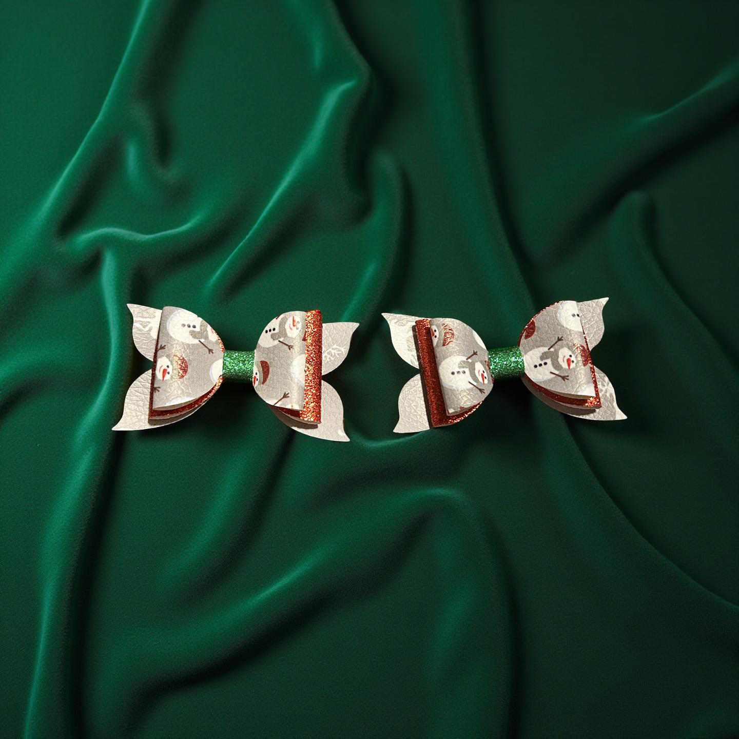 Frosty Flurries Bite- Size Bows