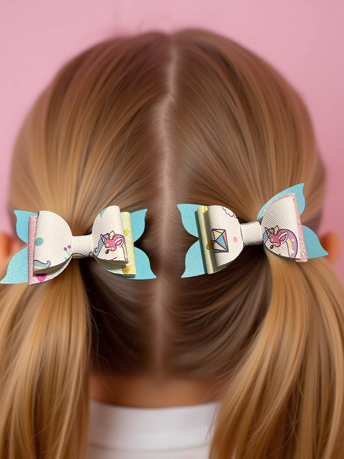 Unicorn Post Bite- Size Bows
