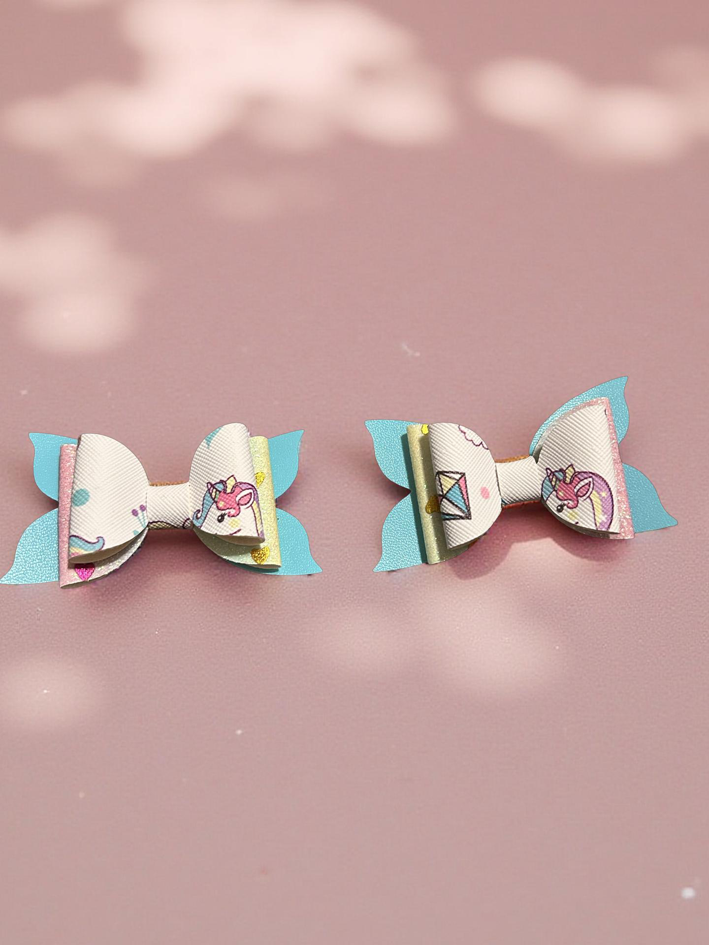 Unicorn Post Bite- Size Bows