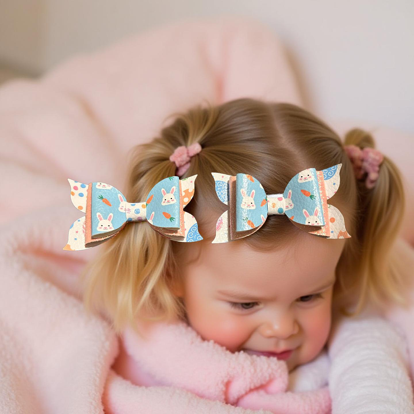 Cotton Tails Twists Bite -Size Bows