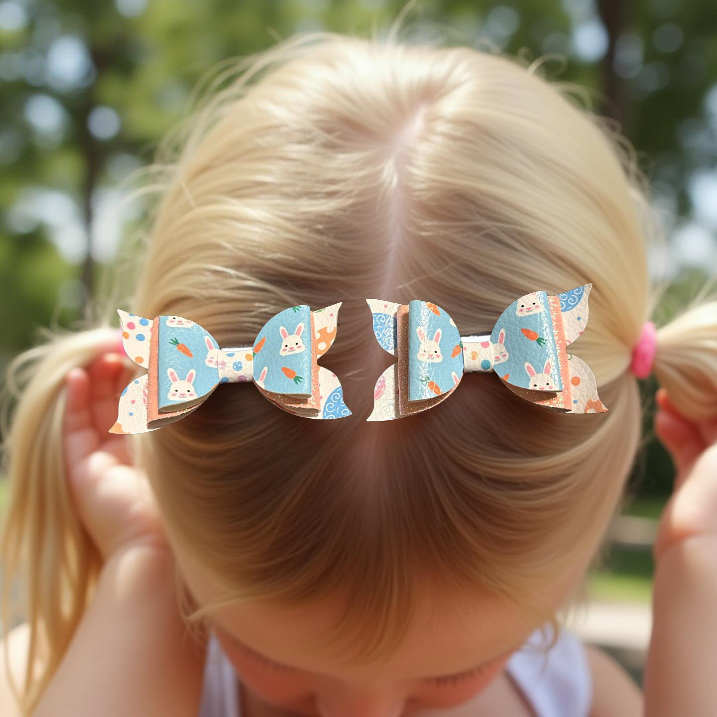 Cotton Tails Twists Bite -Size Bows