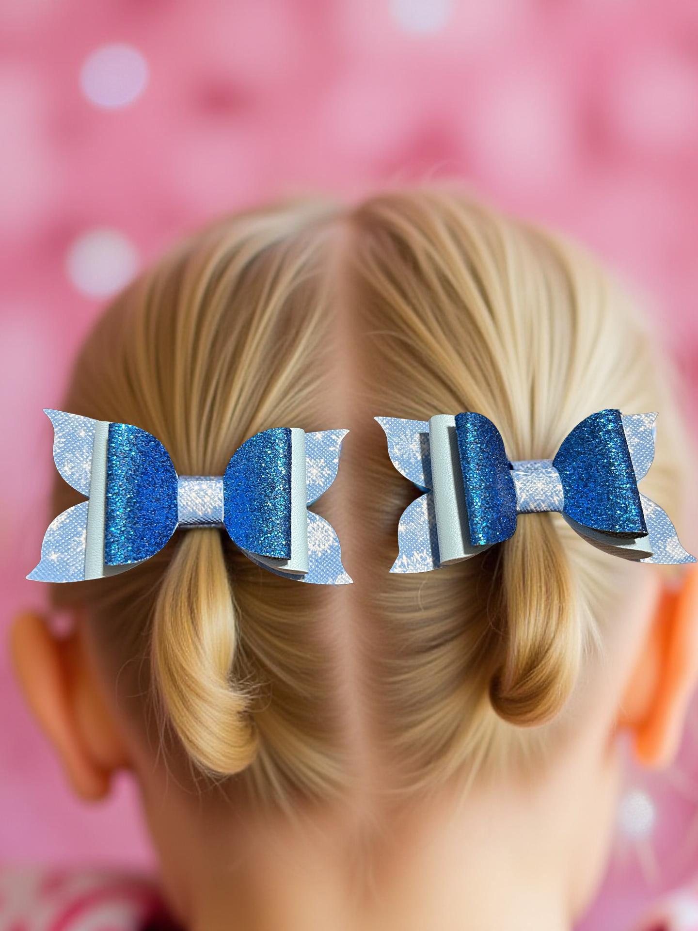 Glacier Gleam Bite Size Bows